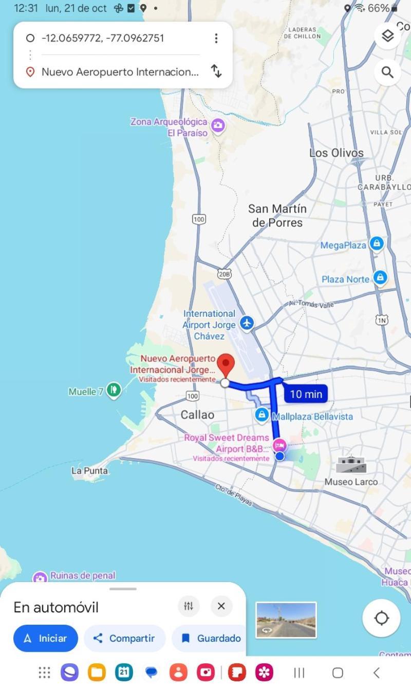 Royal Sweet Dreams Airport B&B Lima Exteriör bild